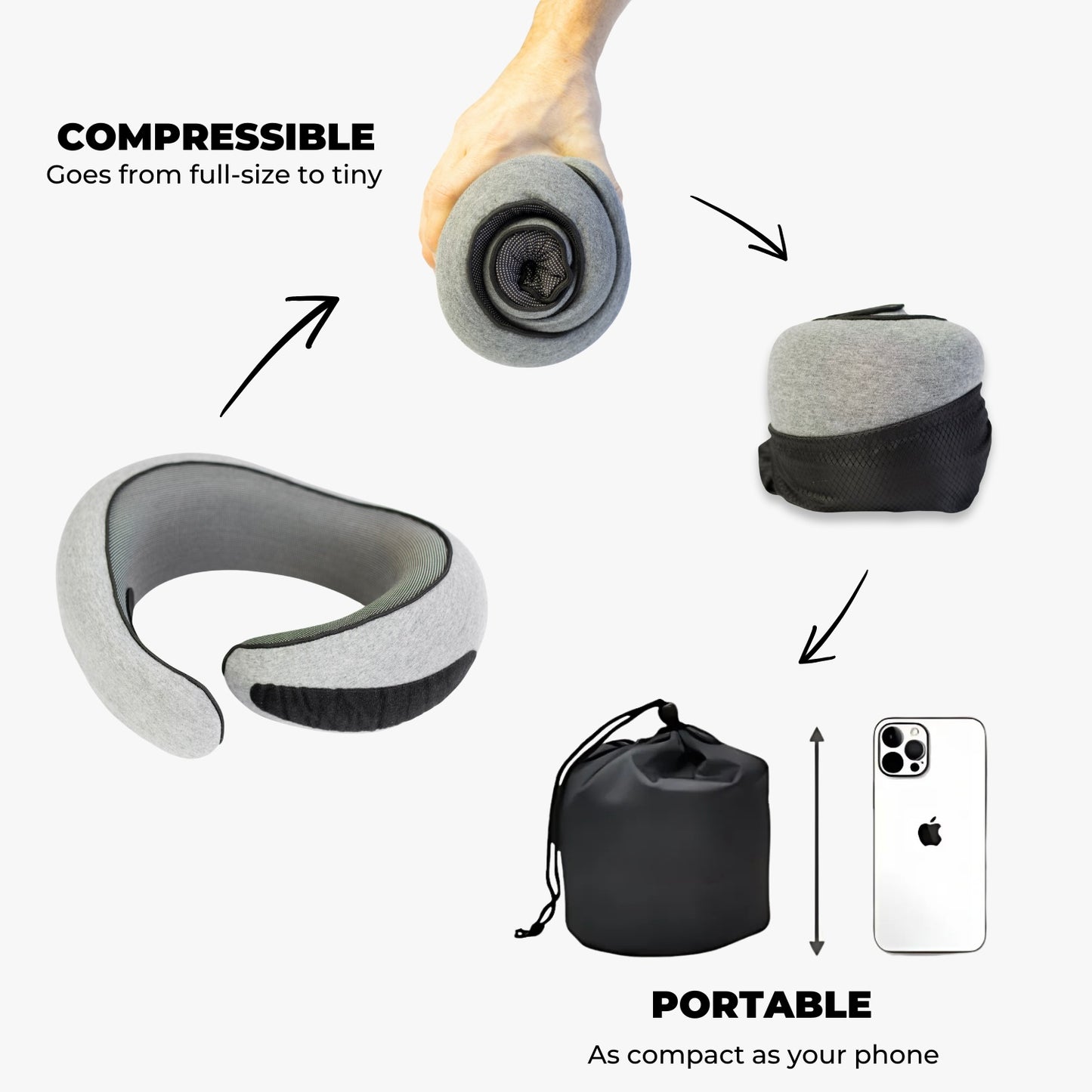 CloudRest® Travel Pillow